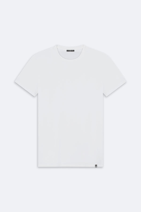 Crew-Neck Undershirt | Arctic White