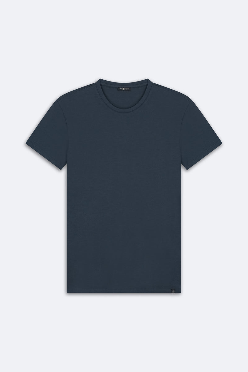 Crew-Neck Undershirt | Storm Blue