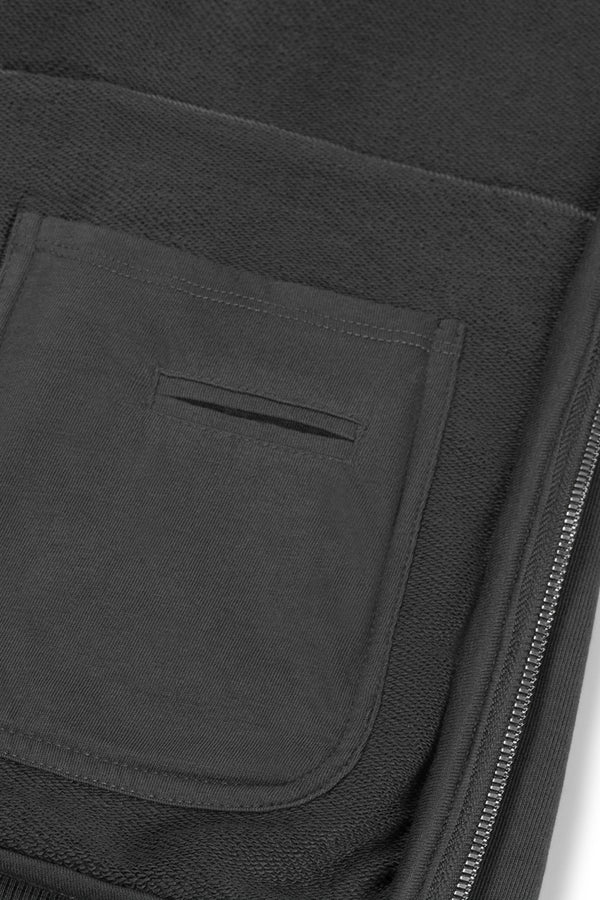 Zip-Up Hoodie | Earth Grey