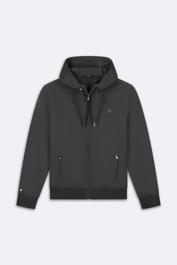 Zip-Up Hoodie | Earth Grey