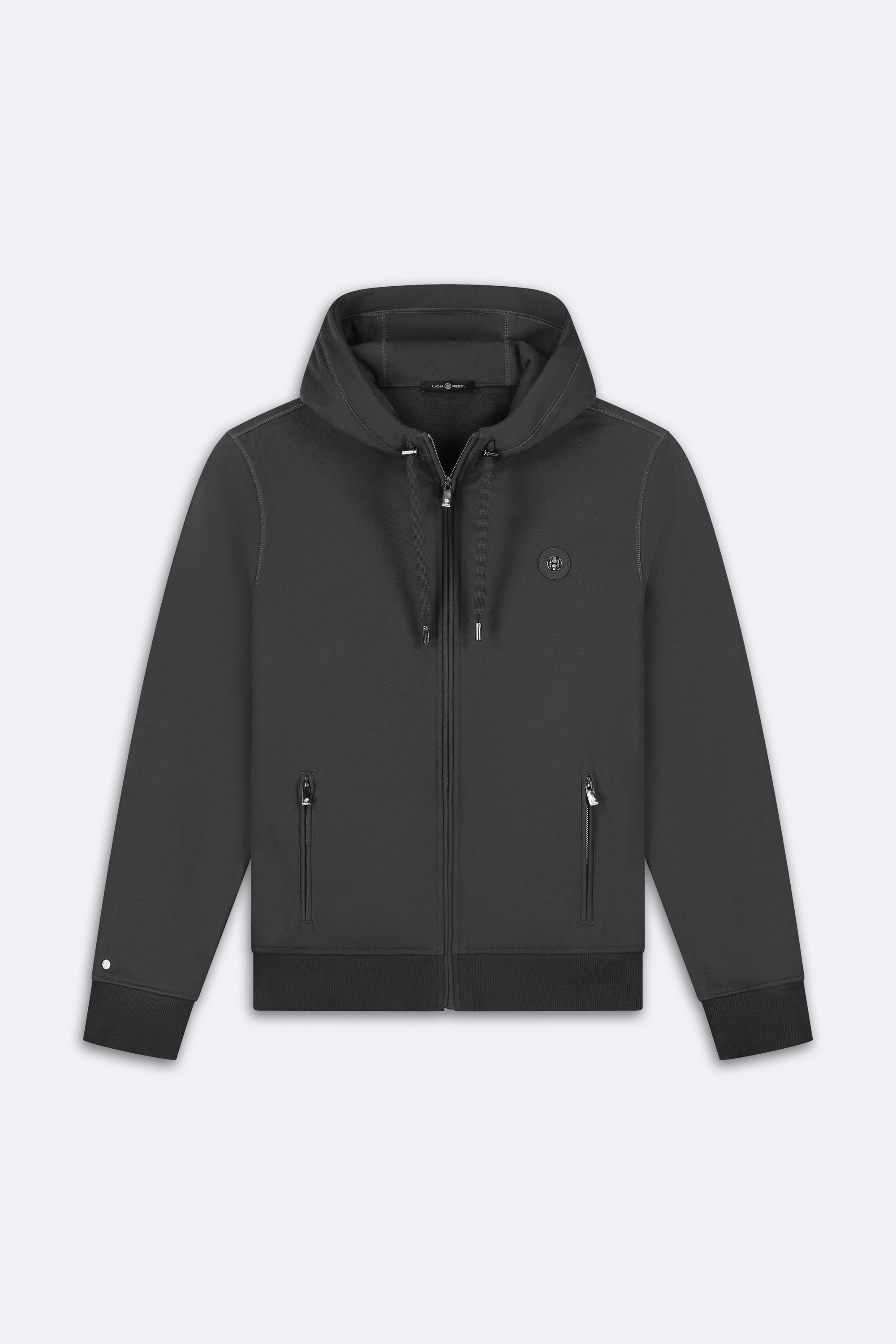 Zip-Up Hoodie | Earth Grey