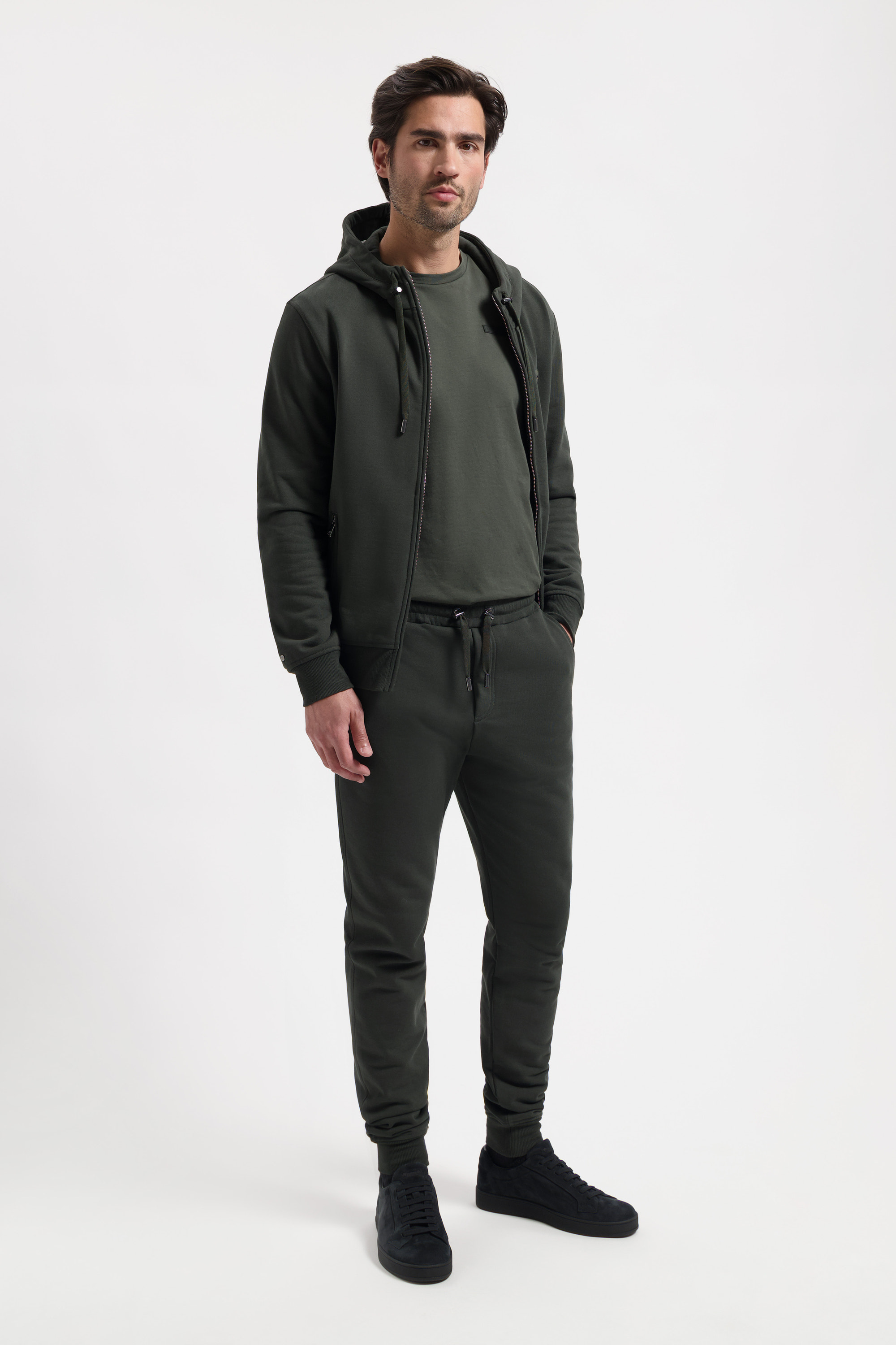 Zip-Up Hoodie | Earth Grey