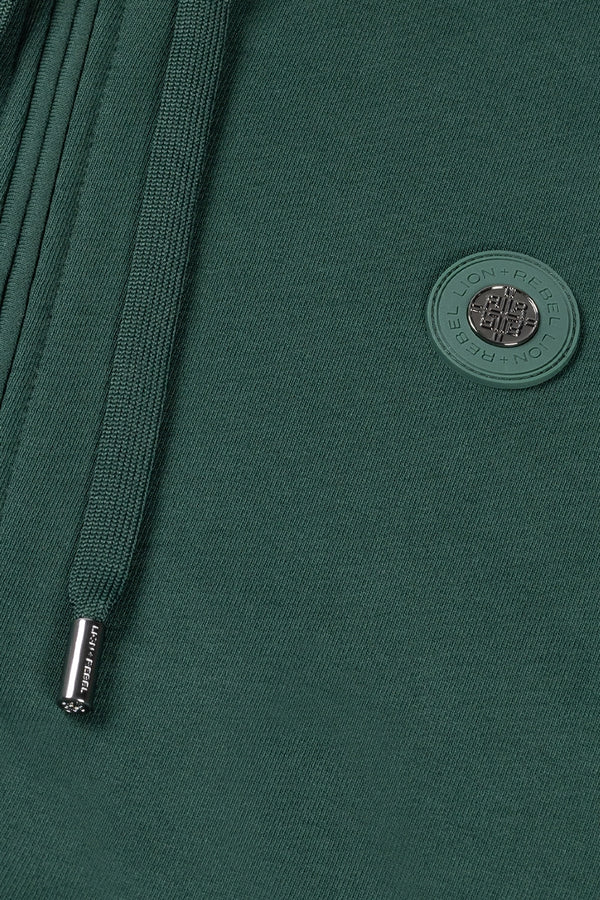 Zip-Up Hoodie | Hunter Green