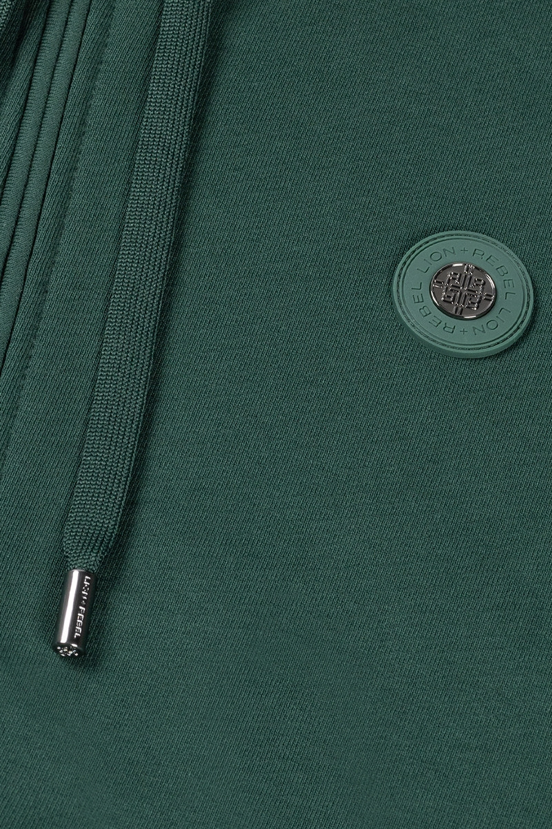 Zip-Up Hoodie | Hunter Green