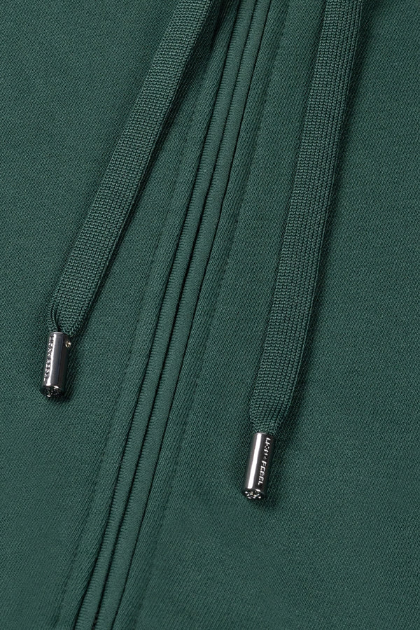 Zip-Up Hoodie | Hunter Green