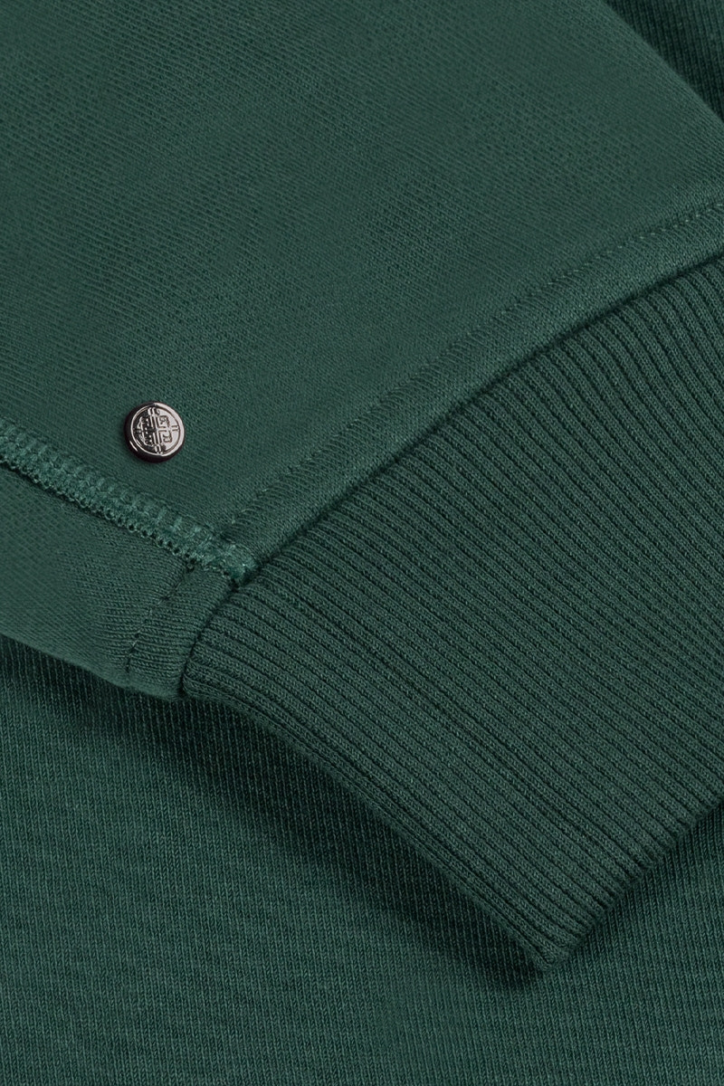 Zip-Up Hoodie | Hunter Green