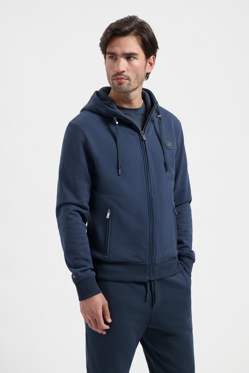 Zip-Up Hoodie | Storm Blue