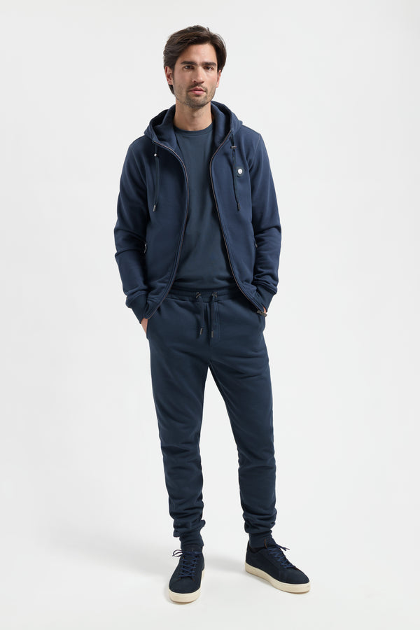 Zip-Up Hoodie | Storm Blue