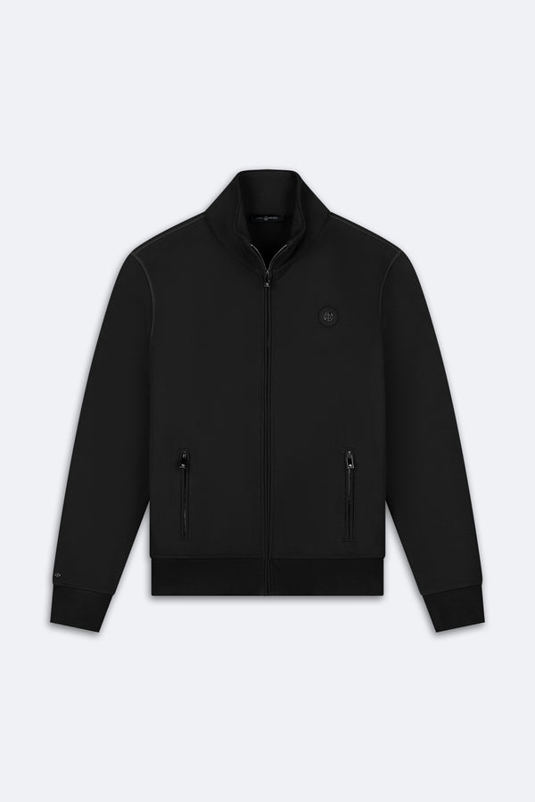 Zip-Up Sweatshirt | Onyx Black